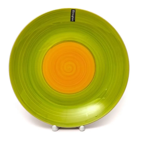 ELRINGTON АЭРОГРАФ ЗЕЛЕНЫЙ ЛУГ тарелка мелкая 270 мм 139-23065